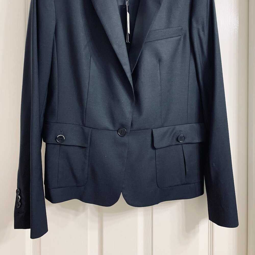 Talbots Women's Dark Navy Blue Jacket, Size 12, NWT - Picture 2 of 7